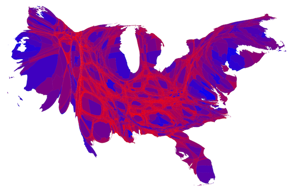 D_R map Population